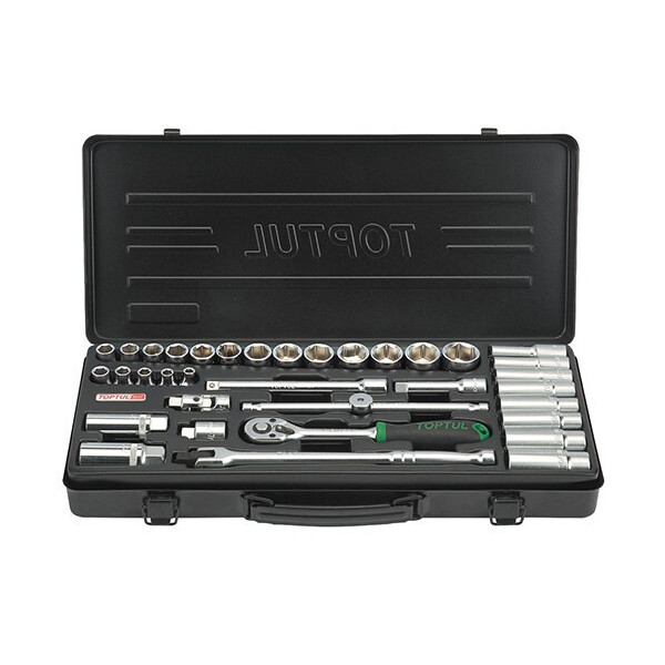 

Набор инструмента в кейсе TOPTUL 3/8" 35ед. GBB35140