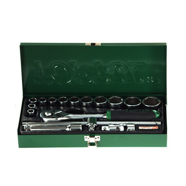 

Автомобильный набор инструментов TOPTUL 1/2" 16ед. (6-гр.) GCAD1607