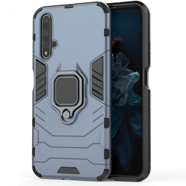 

Ударопрочный чехол Transformer Ring for Magnet для Huawei Honor 20 Серый / Metal slate (115885)