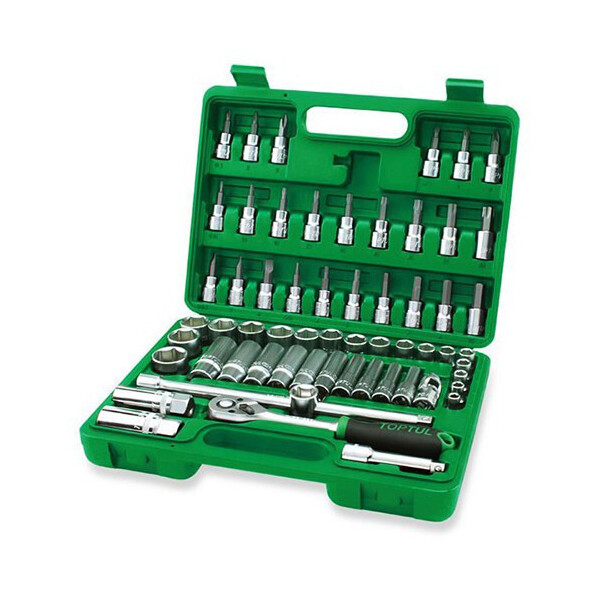 

Набор инструмента в кейсе TOPTUL 3/8" 60ед. GCAI6001
