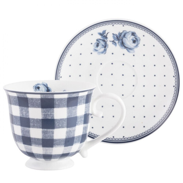 

Чашка с блюдцем Katie Alice Vintage Indigo KA5176073