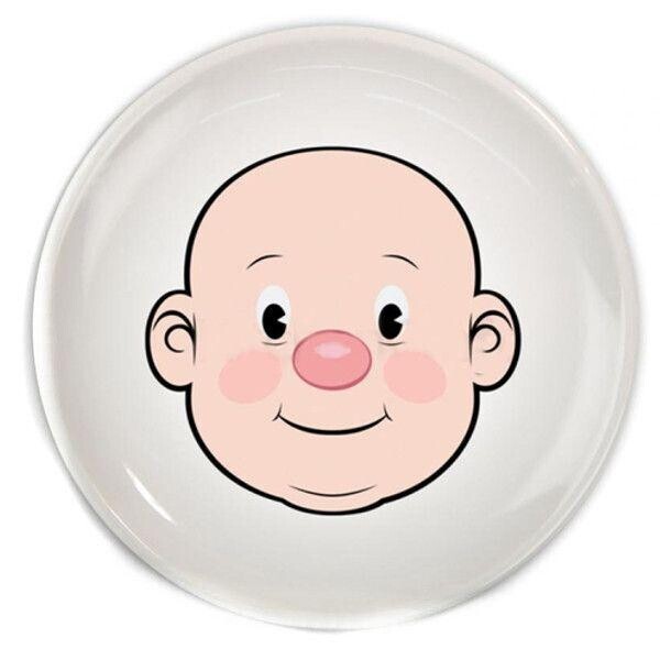 

Тарелка детская Kitchen Craft Boy Food Face 22 см FFACE