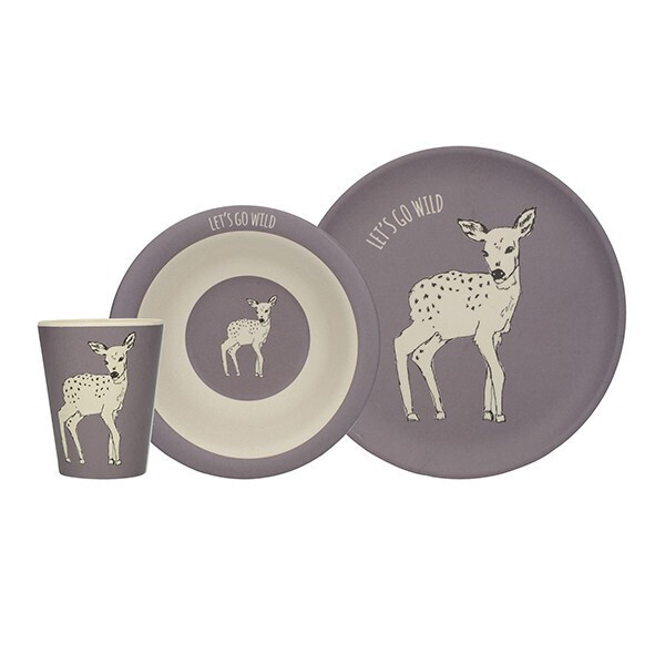 

Набор детской посуды Creative Tops Into The Wild Deer 3 пр 5226220