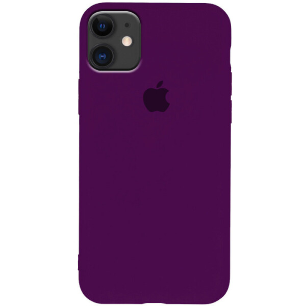 

Чехол Silicone Case Slim Full Protective для Apple iPhone 11 (6.1") Фиолетовый / Grape (138719)
