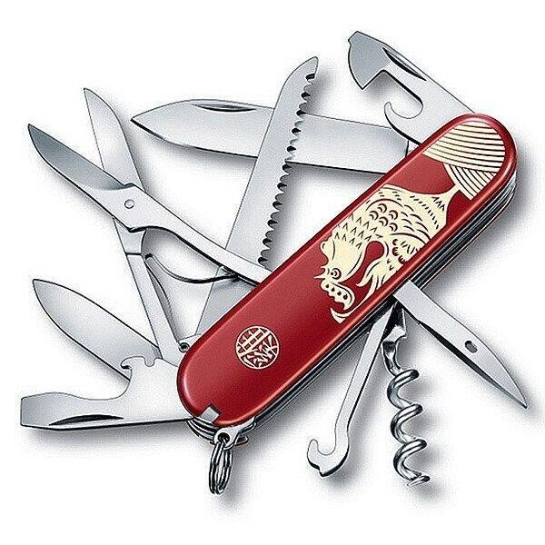 

Лимитированый нож Victorinox HUNTSMAN Year of the Rooster 1.3714.E6