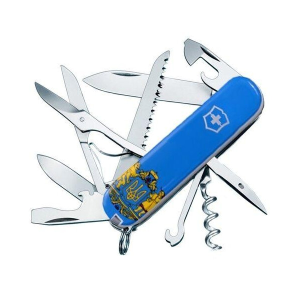 

Складной нож Victorinox Huntsman UKRAINE 1.3713.7R6