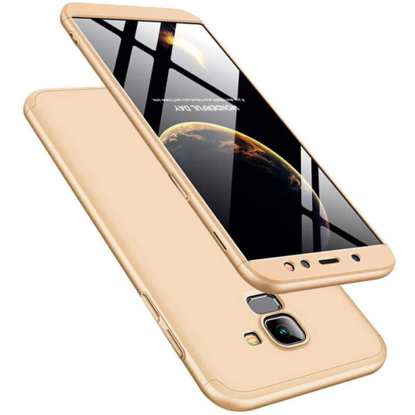 

Пластиковая накладка GKK LikGus 360 градусов (opp) для Samsung Galaxy A6 (2018) Золотой (136304)