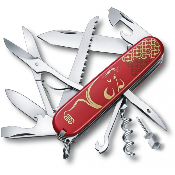 

Складной нож Victorinox HUNTSMAN "Year of the Rat" 1.3714.E9