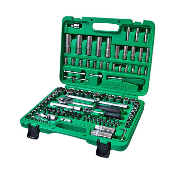 

Автомобильный набор инструментов 1/4", 1/2" 108ед. (6-гр.) TOPTUL GCAI108R