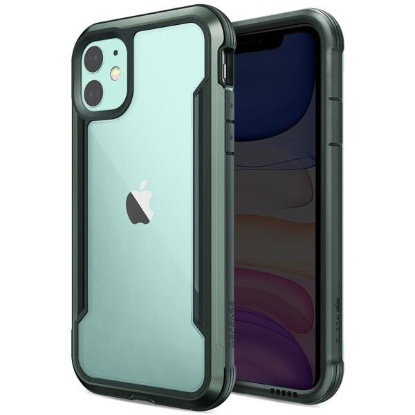

Чехол Defense Shield Series (TPU+Metal+PC) для Apple iPhone 11 (6.1") Зеленый / Midnight Green (121772)