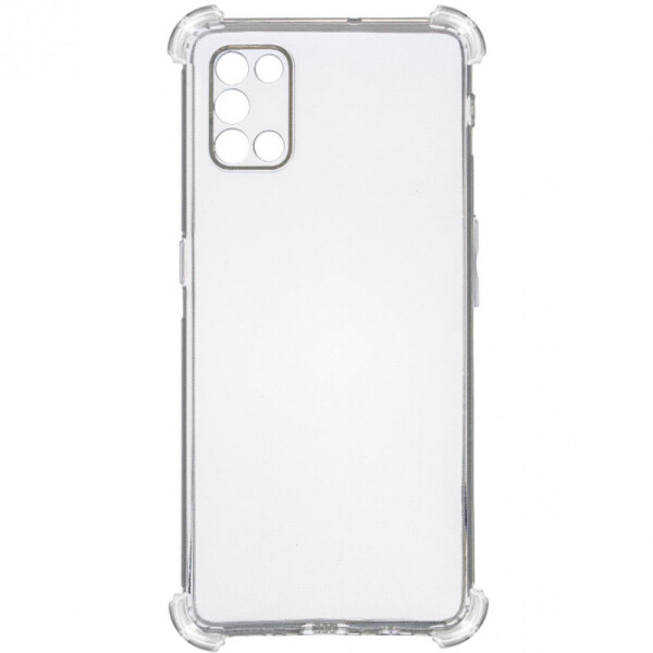 

TPU чехол Epic Ease с усиленными углами для Oppo A92 Прозрачный / Transparent (91140722)