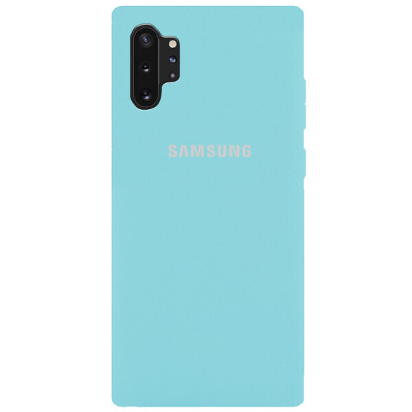 

Чехол Silicone Cover Full Protective (AA) для Samsung Galaxy Note 10 Plus Бирюзовый / Ice Blue (141815)