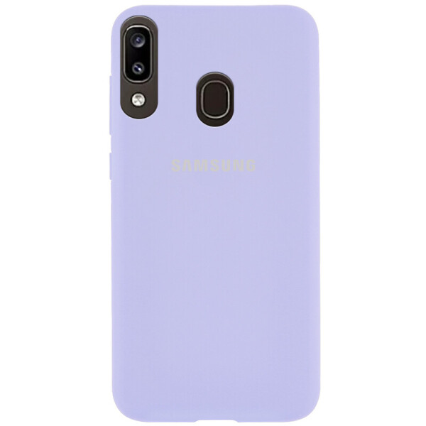 

Чехол Silicone Cover Full Protective (AA) для Samsung Galaxy A20 (A205F) Голубой / Mist blue (64114832)