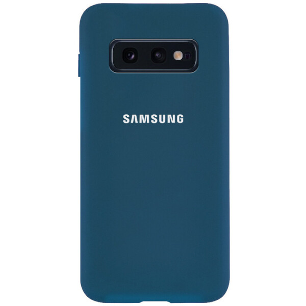 

Чехол Silicone Cover Full Protective (AA) для Samsung Galaxy S10e Синий / Cosmos blue (133901)