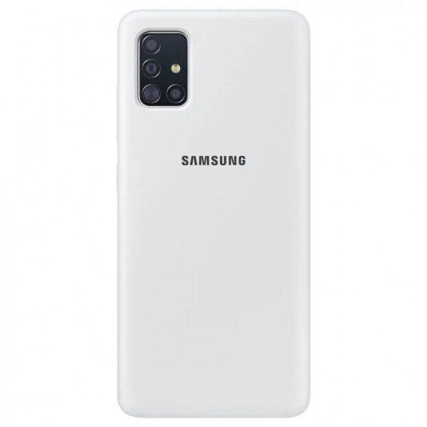 

Чехол Silicone Cover Full Protective (AA) для Samsung Galaxy A71 Белый / White (122869)