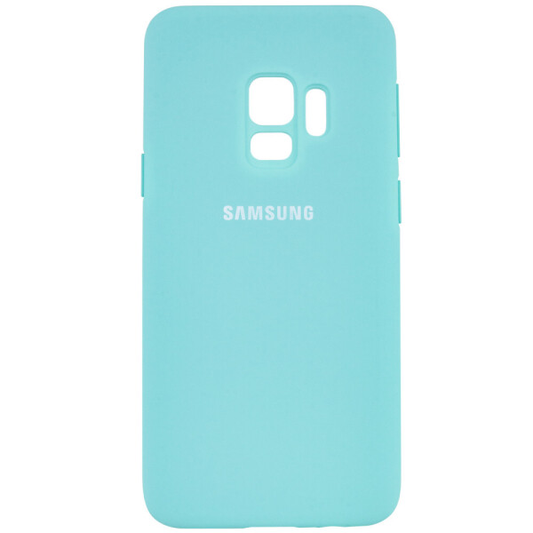 

Чехол Silicone Cover Full Protective (AA) для Samsung Galaxy S9 Голубой / Light Blue (104671)