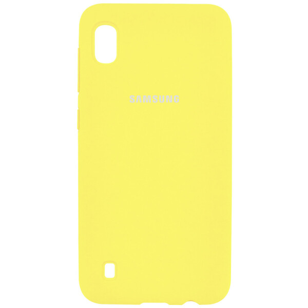 

Чехол Silicone Cover Full Protective (AA) для Samsung Galaxy A10 (A105F) Желтый / Yellow (108726)