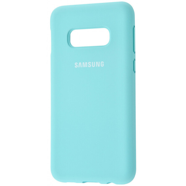 

Чехол Silicone Cover Full Protective (AA) для Samsung Galaxy S10 Голубой / Light Blue (104275)
