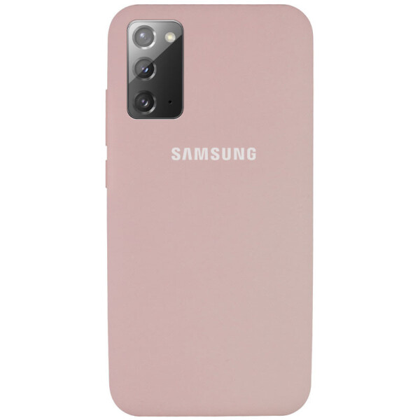 

Чехол Silicone Cover Full Protective (AA) для Samsung Galaxy Note 20 Розовый / Pink Sand (141987)