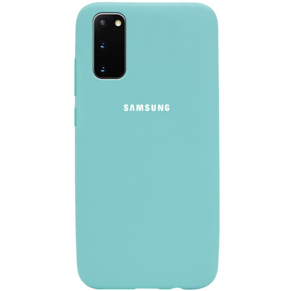 

Чехол Silicone Cover Full Protective (AA) для Samsung Galaxy S20 Бирюзовый / Ice Blue (128478)