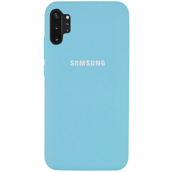 

Чехол Silicone Cover Full Protective (AA) для Samsung Galaxy Note 10 Plus Голубой / Light Blue (138796)
