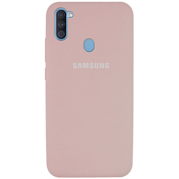 

Чехол Silicone Cover Full Protective (AA) для Samsung Galaxy A11 Розовый / Pink Sand (130833)