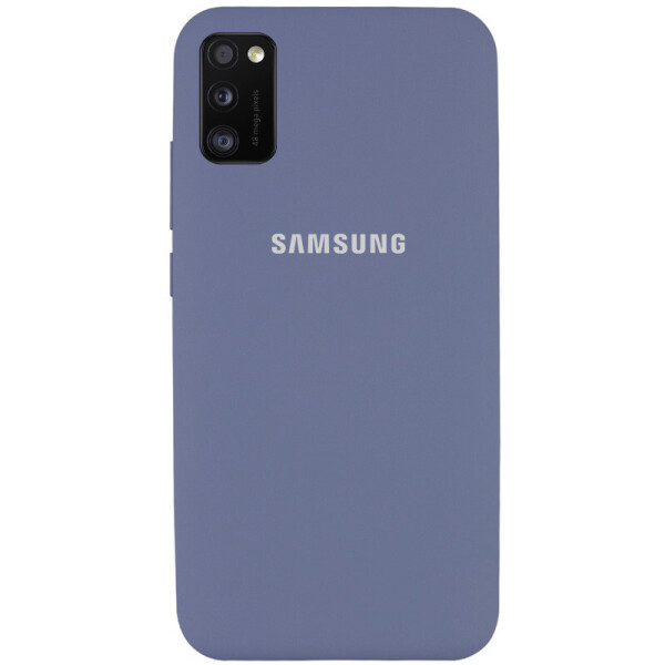 

Чехол Silicone Cover Full Protective (AA) для Samsung Galaxy A41 Серый / Lavender Gray (131211)