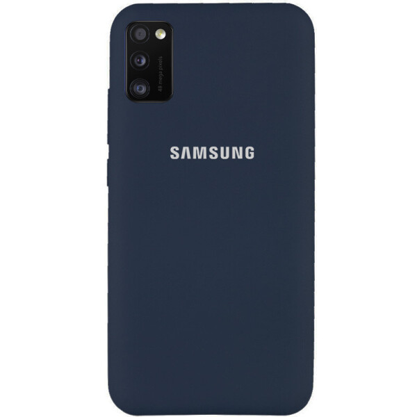 

Чехол Silicone Cover Full Protective (AA) для Samsung Galaxy A41 Синий / Midnight blue (138835)