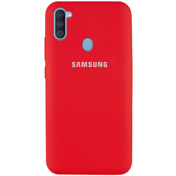 

Чехол Silicone Cover Full Protective (AA) для Samsung Galaxy A11 Красный / Red (130825)