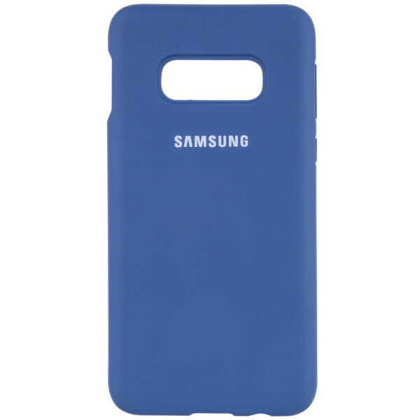 

Чехол Silicone Cover Full Protective (AA) для Samsung Galaxy S10e Синий / Navy Blue (104702)