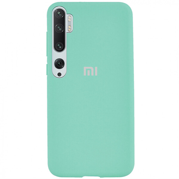 

Чехол Silicone Cover Full Protective (AA) для Xiaomi Mi Note 10 Бирюзовый / Ocean blue (132097)