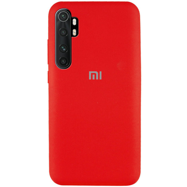 

Чехол Silicone Cover Full Protective (AA) для Xiaomi Mi Note 10 Lite Красный / Red (136926)
