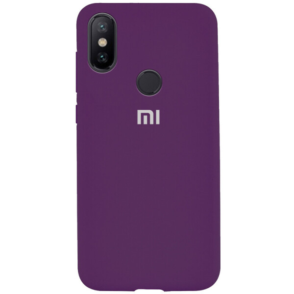 

Чехол Silicone Cover Full Protective (AA) для Xiaomi Mi 8 Фиолетовый / Grape (115021)