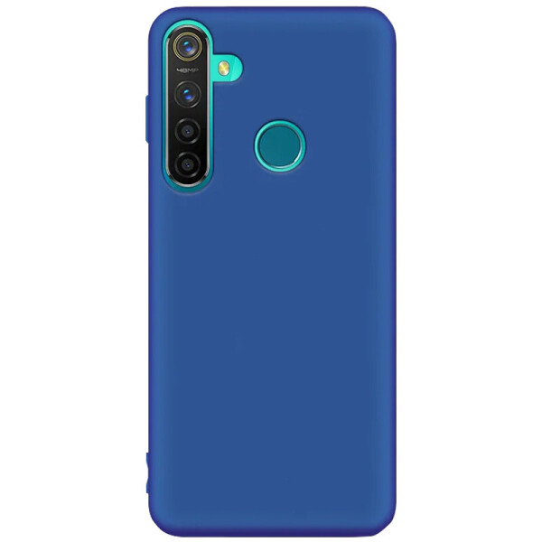 

Чехол Silicone Cover Full Protective (AA) для Realme 5 Синий / Navy Blue (135507)