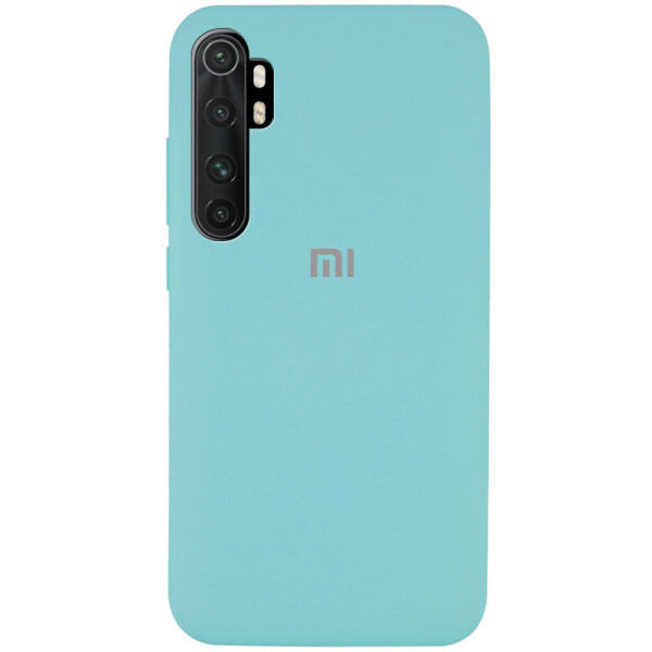 

Чехол Silicone Cover Full Protective (AA) для Xiaomi Mi Note 10 Lite Бирюзовый / Ice Blue (136917)