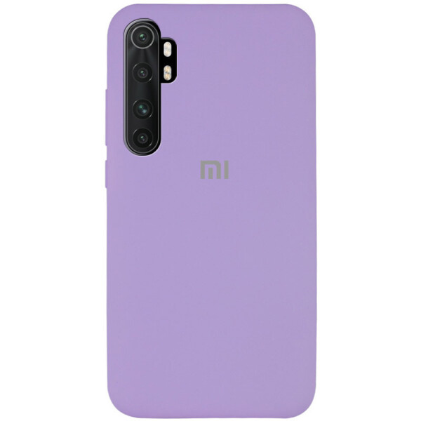 

Чехол Silicone Cover Full Protective (AA) для Xiaomi Mi Note 10 Lite Сиреневый / Dasheen (136949)