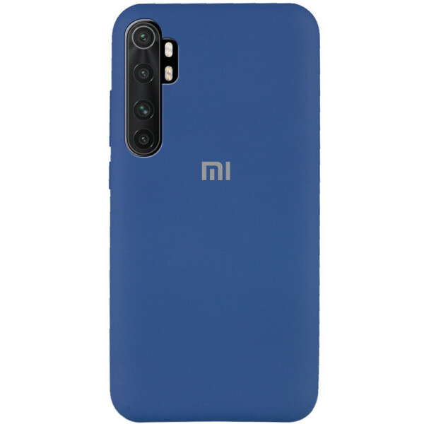 

Чехол Silicone Cover Full Protective (AA) для Xiaomi Mi Note 10 Lite Синий / Navy Blue (136948)