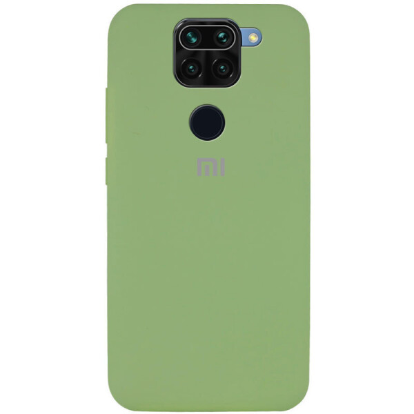 

Чехол Silicone Cover Full Protective (AA) для Xiaomi Redmi Note 9 Мятный / Mint (136846)