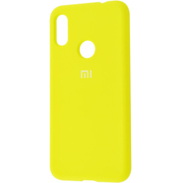

Чехол Silicone Cover Full Protective (AA) для Xiaomi Redmi 7 Желтый / Yellow (104320)