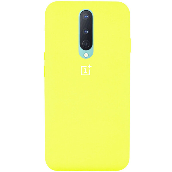 

Чехол Silicone Cover Full Protective (AA) для OnePlus 8 Желтый / Flash (141811)