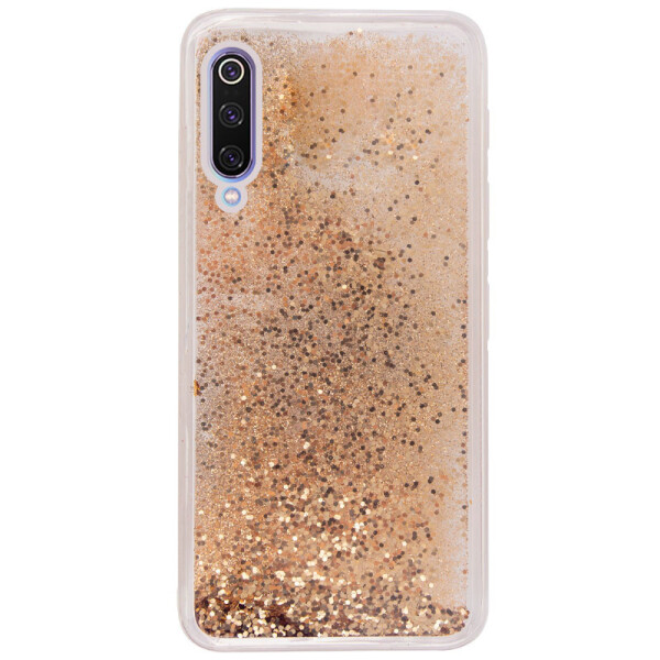 

TPU+PC чехол Sparkle (glitter) для Xiaomi Mi 9 Золотой (140872)