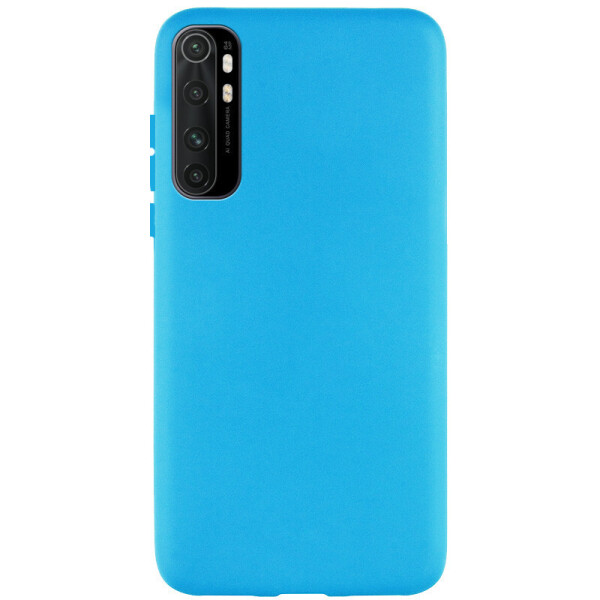 

Силиконовый чехол Candy для Xiaomi Mi Note 10 Lite Голубой (140802)