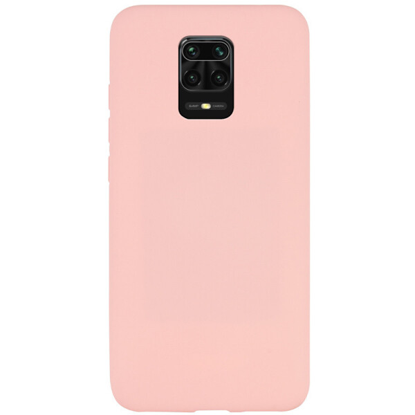 

Силиконовый чехол Candy для Xiaomi Redmi Note 9 Pro Max Розовый (78140828)
