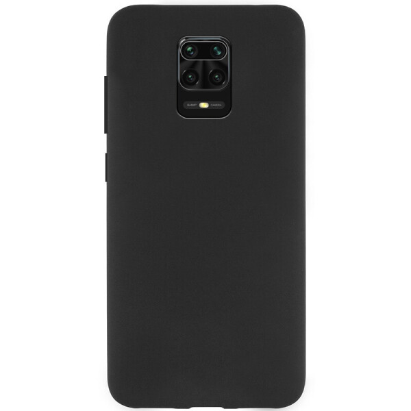 

Силиконовый чехол Candy для Xiaomi Redmi Note 9 Pro Max Черный (78140830)