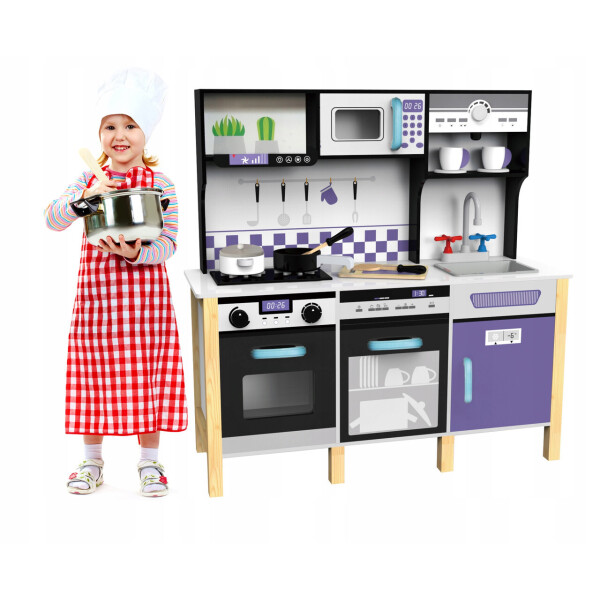 

Большая Деревянная кухня для детей VimToys EVAL XXXL