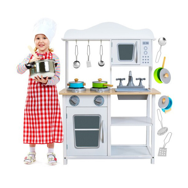 

Большая Деревянная кухня для детей VimToys LAYA