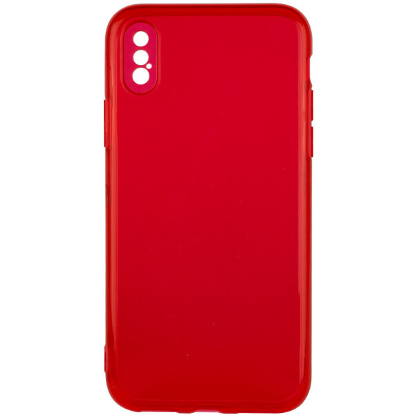 

Матовый полупрозрачный TPU чехол с защитой камеры для Apple iPhone XS Max (6.5") Красный / Red (142713)
