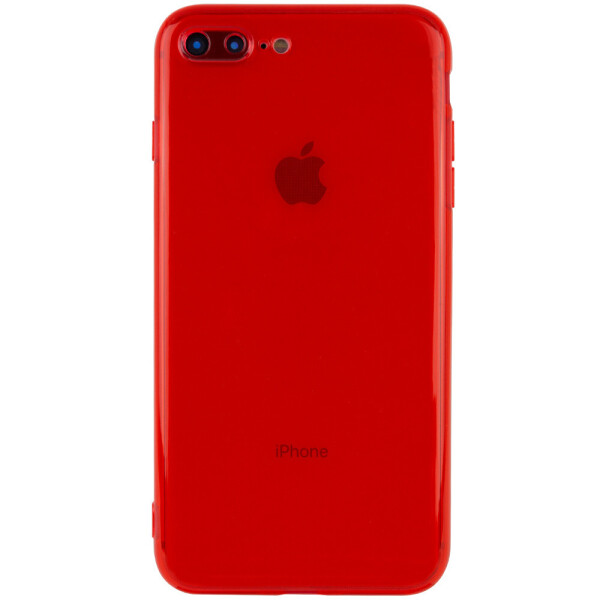 

Матовый полупрозрачный TPU чехол с защитой камеры для Apple iPhone 7 plus (5.5'') Красный / Red (142699)