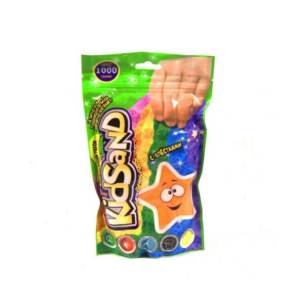 

Кинетический песок "KidSand", в пакете, 1000 г (оранжевый) (ts_102833)