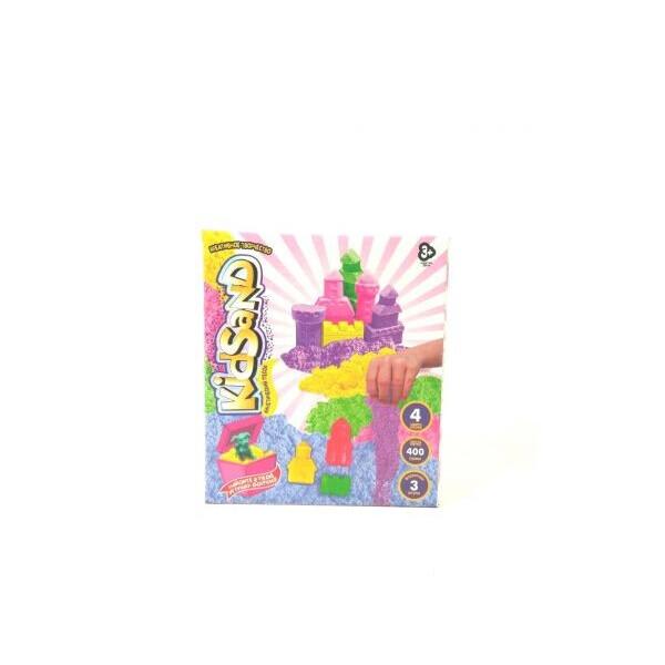 

Кинетический песок "KidSand" с формочками, 400 г (рус) (ts_53187)